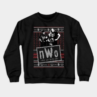 nWo Christmas Ugly Crewneck Sweatshirt